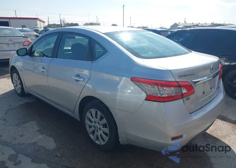2014 Nissan Sentra Fe+ S/Fe+ Sv/S/Sl/Sr/Sv из США, поврежденный, VIN 3N1AB7AP3EY236547